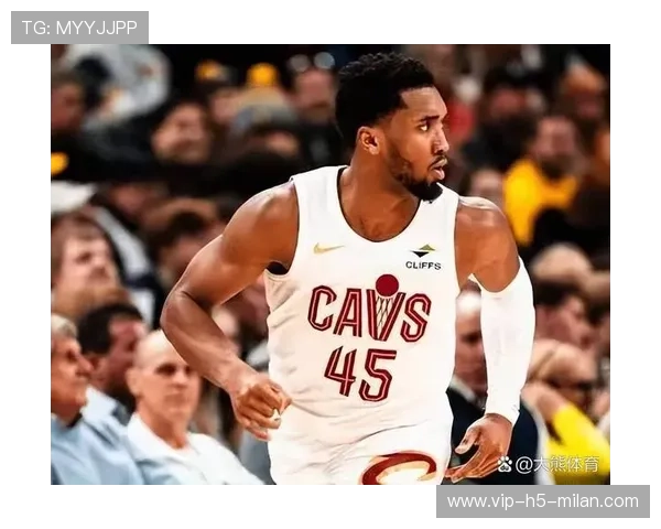 米切尔猛然发力连续得分，骑士在关键时刻占上风